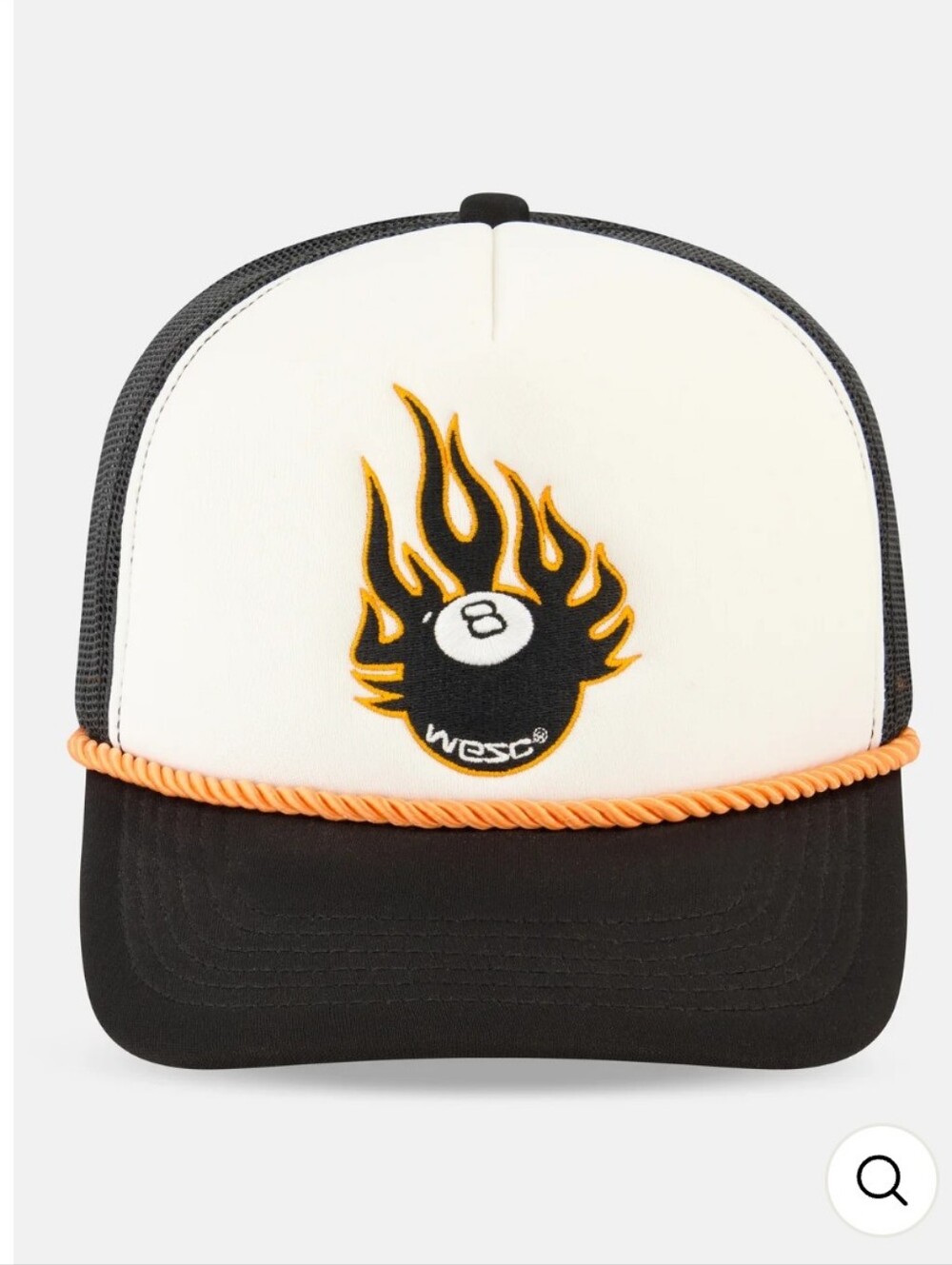 WESC Trucker Cap Fireball NWT